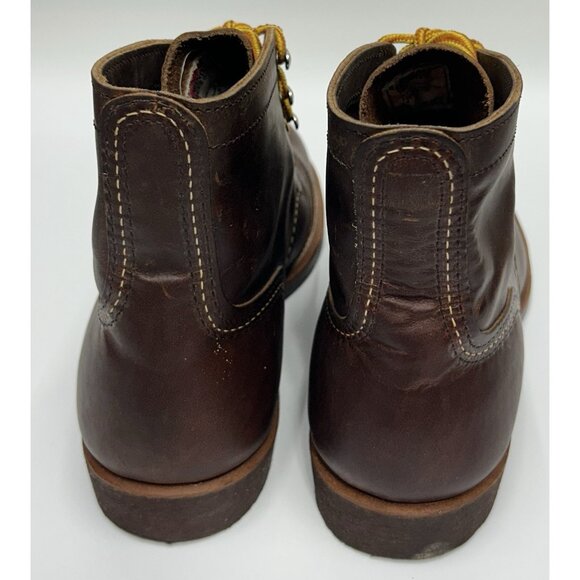 NEW RED WING IRON RANGER BOOTS Men’s Size 12 E2 Brown Leather Work Lace Up - Picture 5 of 10
